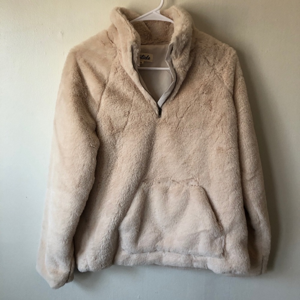 fuzzy pullover